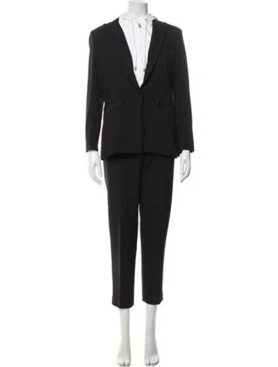 Pre-owned Veronica Beard Nylon Pantsuit In Black