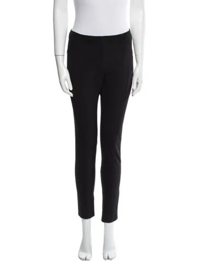 Pre-owned Veronica Beard Nylon Skinny Leg Pants In Black