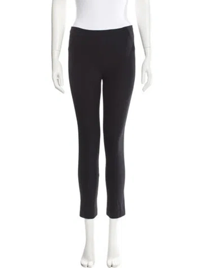 Pre-owned Veronica Beard Nylon Skinny Leg Pants In Black