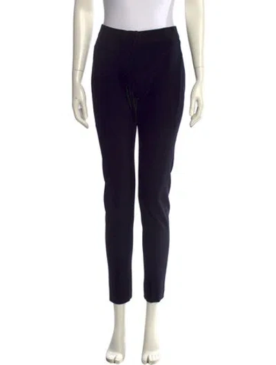 Pre-owned Veronica Beard Nylon Skinny Leg Pants In Black
