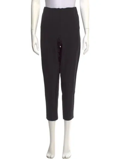 Pre-owned Veronica Beard Nylon Skinny Leg Pants In Black