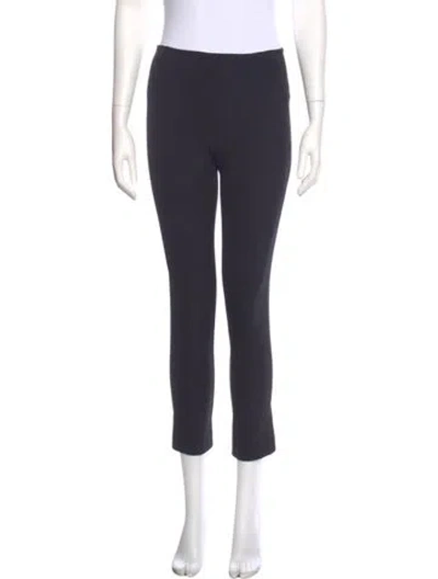 Pre-owned Veronica Beard Nylon Skinny Leg Pants In Black