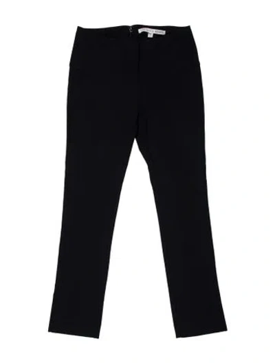 Pre-owned Veronica Beard Nylon Skinny Leg Pants In Black