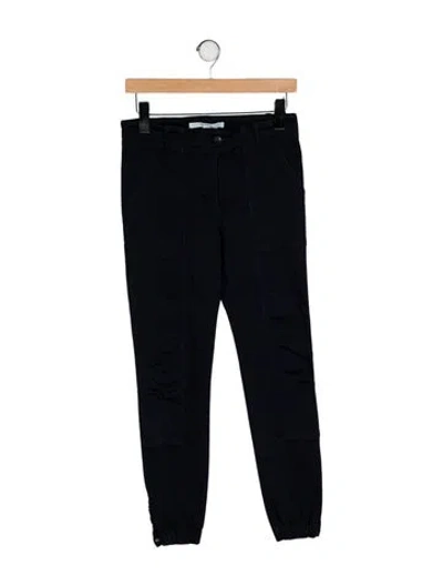 Pre-owned Veronica Beard Nylon Skinny Leg Pants In Blue