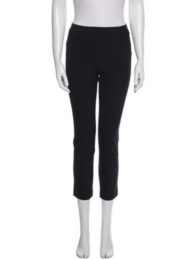 Pre-owned Veronica Beard Nylon Straight Leg Pants In Blue