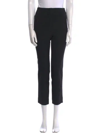 Pre-owned Veronica Beard Nylon Straight Leg Pants In Blue