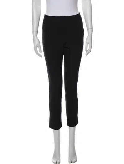 Pre-owned Veronica Beard Nylon Straight Leg Pants In Blue
