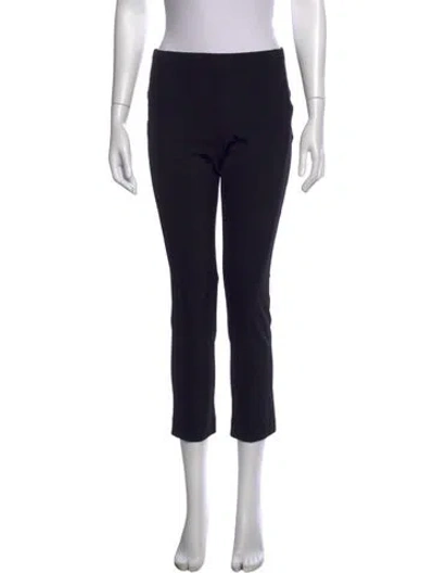 Pre-owned Veronica Beard Nylon Straight Leg Pants In Blue