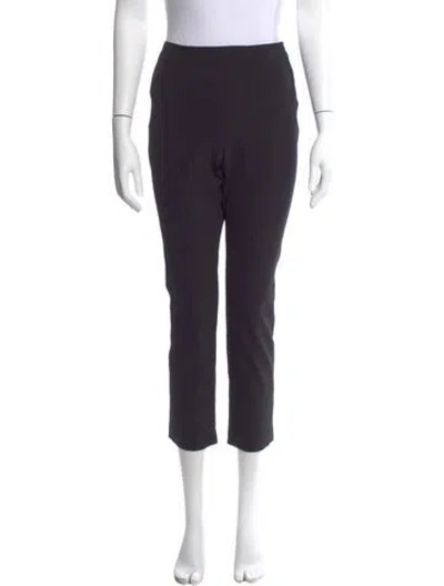 Pre-owned Veronica Beard Nylon Straight Leg Pants W/ Tags In Black