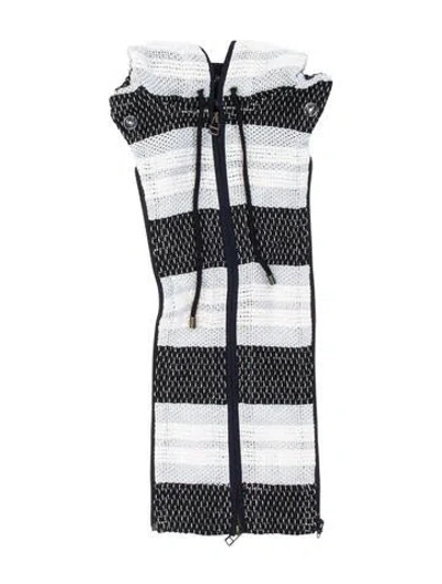 Pre-owned Veronica Beard Nylon Striped Dickey In Grey
