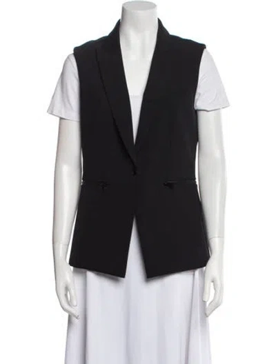 Pre-owned Veronica Beard Nylon Vest In Gray