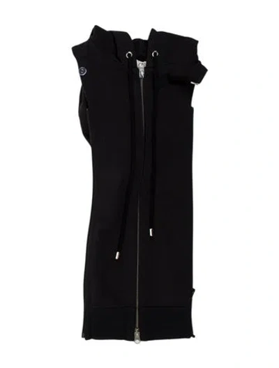 Pre-owned Veronica Beard Open Front Sweater In Black