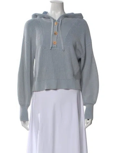 Pre-owned Veronica Beard Open Front Sweater In Blue