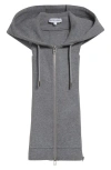 Veronica Beard Oversize Hoodie Dickey In Gray