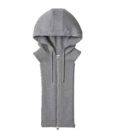 Veronica Beard Oversized Hoodie Dickey In Gray