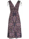 VERONICA BEARD PAISLEY-PRINT DRESS