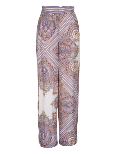 Veronica Beard Paisley-print Trousers