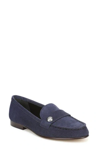 Veronica Beard Paley Loafer In Blue