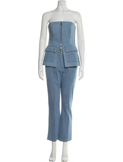 Pre-owned Veronica Beard Pant Set In Blue