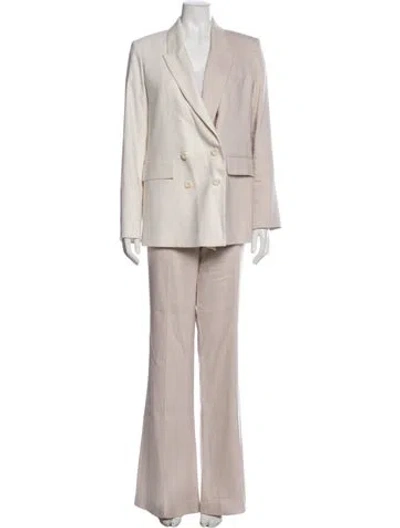 Pre-owned Veronica Beard Pant Set In Neutral