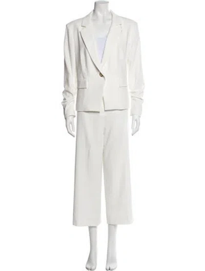 Pre-owned Veronica Beard Pant Set In Neutral