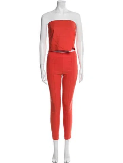 Pre-owned Veronica Beard Pant Set In Orange