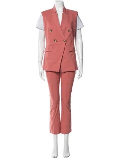 Pre-owned Veronica Beard Pant Set In Pink