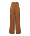 Veronica Beard Saul Cargo Pants Whisky In Brown