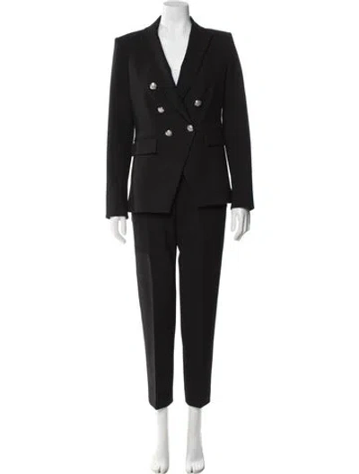 Pre-owned Veronica Beard Pantsuit In Black