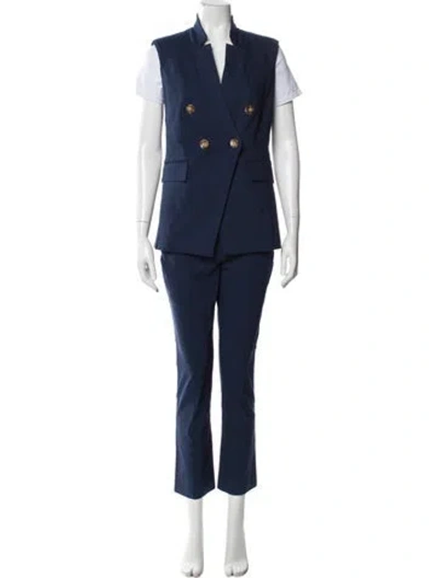 Pre-owned Veronica Beard Pantsuit In Blue