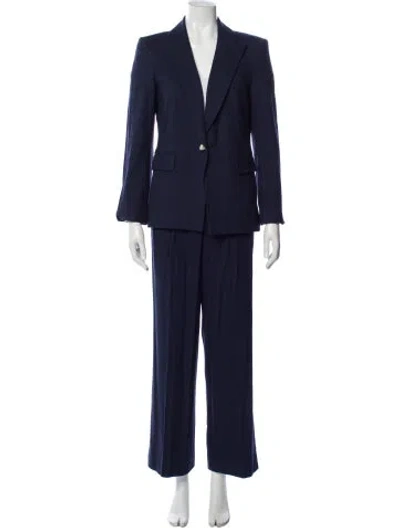 Pre-owned Veronica Beard Pantsuit In Blue