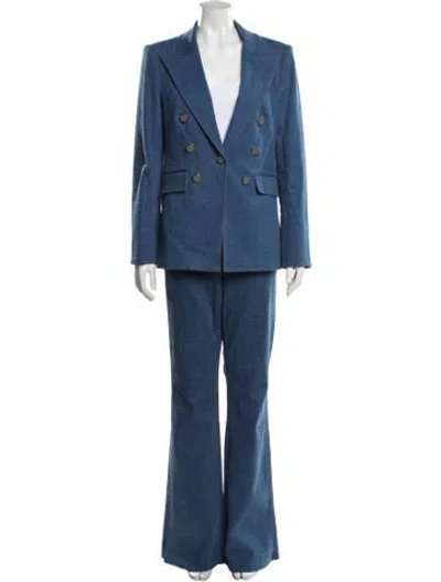 Pre-owned Veronica Beard Pantsuit In Blue