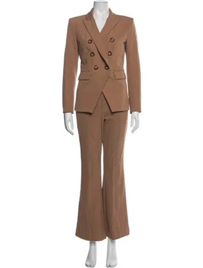 Pre-owned Veronica Beard Pantsuit In Brown