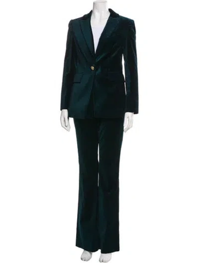 Pre-owned Veronica Beard Pantsuit In Green