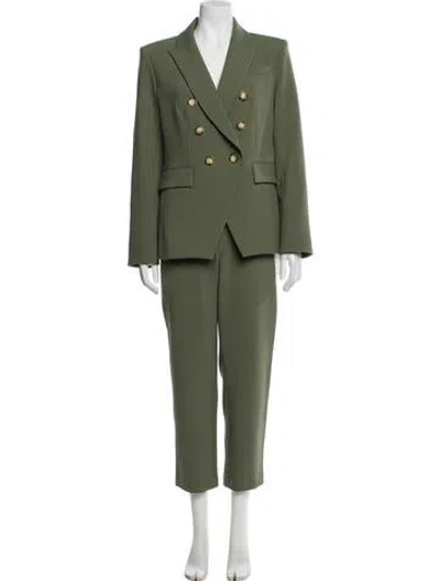 Pre-owned Veronica Beard Pantsuit In Green