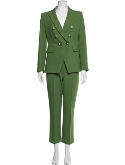 Pre-owned Veronica Beard Pantsuit In Green