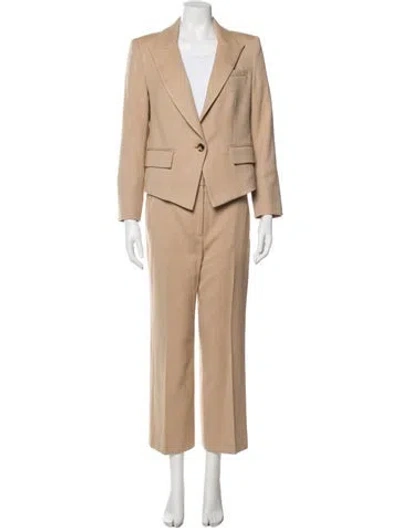 Pre-owned Veronica Beard Pantsuit In Neutral