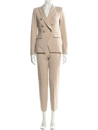 Pre-owned Veronica Beard Pantsuit In Neutral