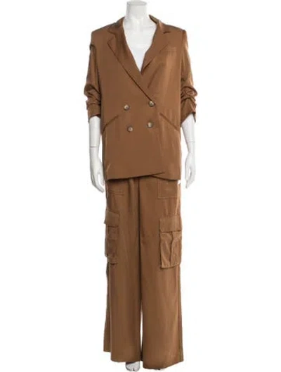 Pre-owned Veronica Beard Pantsuit In Neutrals