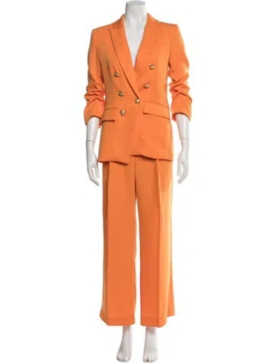 Pre-owned Veronica Beard Pantsuit In Orange