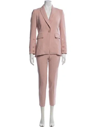 Pre-owned Veronica Beard Pantsuit In Pink