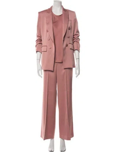 Pre-owned Veronica Beard Pantsuit In Red
