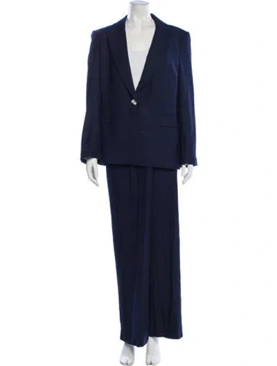 Pre-owned Veronica Beard Pantsuit W/ Tags In Blue
