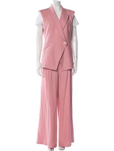 Pre-owned Veronica Beard Pantsuit W/ Tags In Pink