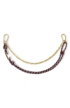 Veronica Beard Paracord & Chain Bag Strap