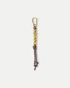 Veronica Beard Paracord Beaded Bag Charm