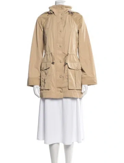 Pre-owned Veronica Beard Parka In Neutrals