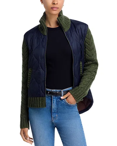 Veronica Beard Patra Mixed Media Jacket