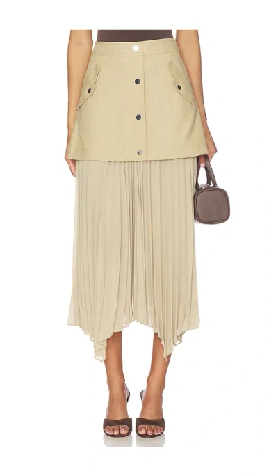 Veronica Beard Patricka Skirt In Brown