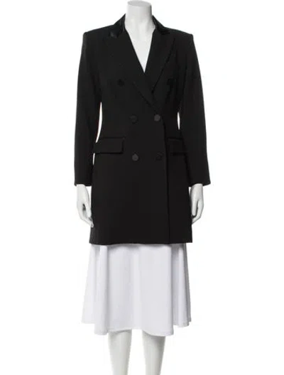 Pre-owned Veronica Beard Peacoat In Black